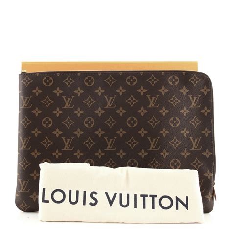 lv etui voyage gm|LOUIS VUITTON Monogram Etui Voyage GM Pouch.